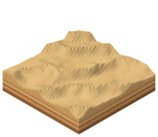 Desert terrain