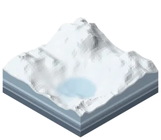 Glaciated terrain